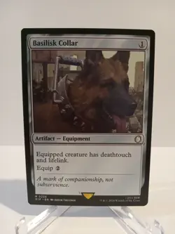 MTG Basilisk Collar - Universes Beyond: Fallout - Image 1