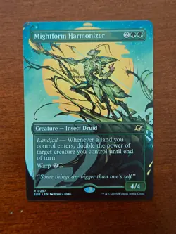 MTG Mightform Harmonizer (Borderless) Edge of Eternities #297 Rare - Image 1
