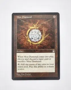 MtG Mox Diamond Stronghold Regular LP - Image 1