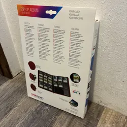 Gamegenic Black Zip-Up Binder 18-Pocket Album Red - Image 2