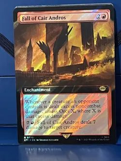MTG Lord of the Rings Fall of Cair Andros (Extended Art) (Surge Foil) - Image 1