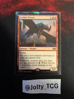 Leyline Tyrant Commander: Tarkir: Dragonstorm Regular - Image 1