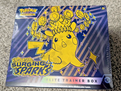 New / Sealed - Pokemon TCG - Surging Sparks ETB Elite Trainer Box FAST SHIPPING - Image 1