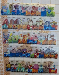 POKEMON Lotto 49 Lamincards Serie Arcobaleno 2005 Edibas TUTTE DIVERSE - Image 1