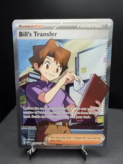 Pokemon TCG Scarlet & Violet 151 Bill's Transfer 194/165 Full Art Ultra Rare NM - Image 1