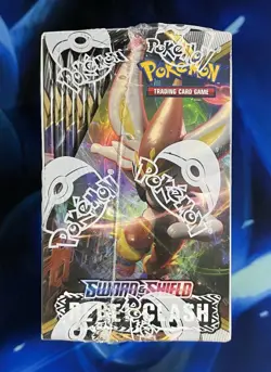 Pokemon 2020 Sword & Shield Rebel Clash Booster Box TCG Sealed Nm Mint - Image 4