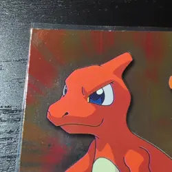 1999 Topps Pokemon TV Animation Series 1 Charmeleon #05 Blue Logo Holo Foil - Image 3
