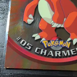 1999 Topps Pokemon TV Animation Series 1 Charmeleon #05 Blue Logo Holo Foil - Image 5