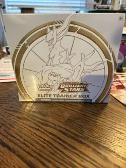 Pokemon TCG Sword & Shield: Brilliant Stars Elite Trainer Box ETB Factory Sealed - Image 1