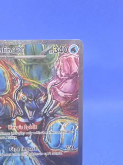 Pokemon Prismatic Evolutions Palafin ex 151/131 Special Illustration Rare NM - Image 4