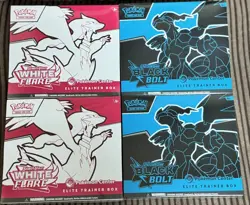 Pokemon TCG Black Bolt And White Flare Pokemon Center Elite Trainer Box PKC ETB - Image 1