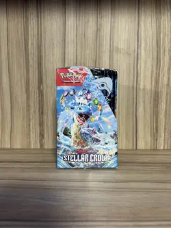 Pokemon TCG Stellar Crown Half Booster Box (18 Packs) New and Sealed - Image 2