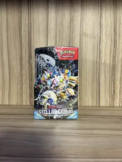 Pokemon TCG Stellar Crown Half Booster Box (18 Packs) New and Sealed - Image 4