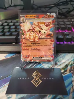 Arcanine ex 032/198 - Scarlet & Violet Base Set Double Rare - Pokemon TCG (NM) - Image 1