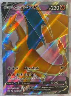 Charizard V SWSH050 LP - Sword & Shield Promo Pokemon TCG English - Image 1