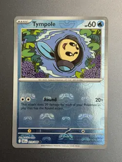 Tympole MASTER Ball Holo 19/86 - S&V Black Bolt - Pokemon TCG MASTER BALL NM - Image 1