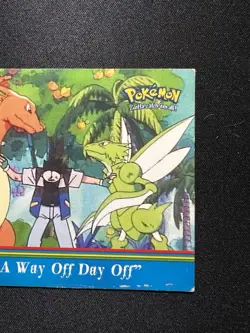 TOPPS POKEMON ORANGE ISLANDS SERIES 3 A WAY OFF DAY OFF #OR15 BLUE LOGO 2000 - Image 3
