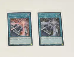 2x Yu-Gi-Oh! Miracle Rupture #BLC1-EN025 Ultra Rare 1st Edition (Silver Foil) - Image 1