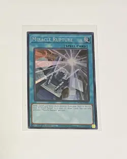 2x Yu-Gi-Oh! Miracle Rupture #BLC1-EN025 Ultra Rare 1st Edition (Silver Foil) - Image 2
