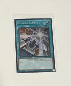 2x Yu-Gi-Oh! Miracle Rupture #BLC1-EN025 Ultra Rare 1st Edition (Silver Foil) - Image 4