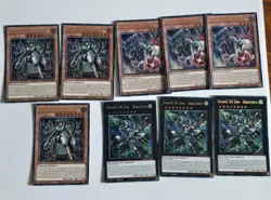 DoomZ COMPLETE Deck Core 27 Cards DOOD Doom of Dimensions YuGiOh TCG 1st Ed - Image 1