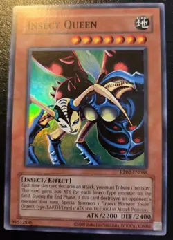 Insect Queen RP02-EN088 Unlimited Super Rare Retro Pack 2 (2025) Yu-Gi-Oh! TCG - Image 1