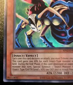 Insect Queen RP02-EN088 Unlimited Super Rare Retro Pack 2 (2025) Yu-Gi-Oh! TCG - Image 4