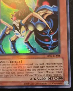 Insect Queen RP02-EN088 Unlimited Super Rare Retro Pack 2 (2025) Yu-Gi-Oh! TCG - Image 5