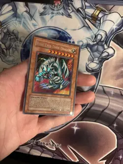 (73) Blue Eyes Toon Dragon Secret Rare MRL-000 Unlimited Yu-Gi-Oh LP - Image 3