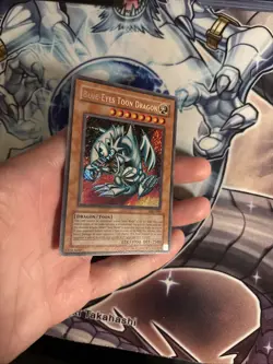 (73) Blue Eyes Toon Dragon Secret Rare MRL-000 Unlimited Yu-Gi-Oh LP - Image 4