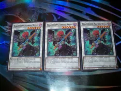 3x Blackwing Armed Wing 1st Edition Common L5DD-ENC28 Yu-Gi-Oh! - Image 1