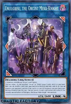 YUGIOH BLMM-EN053 Enlilgirsu, the Orcust Mekk-Knight Emblazoned Ultra Rare 1st E - Image 1