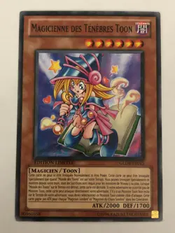 Carte Yu-Gi-Oh - JCC - Magicienne des Tenebres Toon - GLD4-FR015 - Image 1