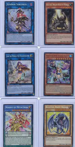 Yugioh Card Lot - Mixed Collection: Master Peace, World-Legacy, Blue-Eyes - Image 1