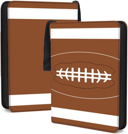 9-Pocket Football Trading Card Binder Fits 900 Cards 3 Rings Expandable Archival - Image 5