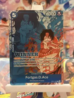 Portgas.D.Ace (Winner Pack 2024 Oct.-Dec.) OP07-053 One Piece Promotion Card - Image 1