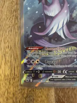 Galarian Articuno V 170/198 Chilling Reign Pokemon Card Full Alt Art Holo - Image 5