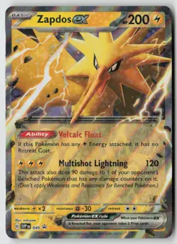 Zapdos ex - 049 - SV: Scarlet & Violet Promo Cards Holo - PTCG - Image 1