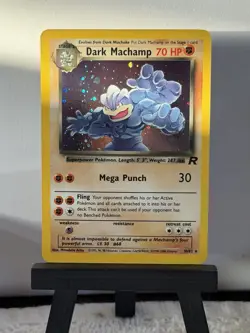 Pokemon TCG Dark Machamp Holo Card Team Rocket Set 10/82 (EXCELLENT CONDITION) - Image 1