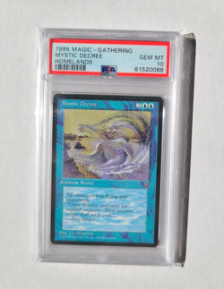 MTG Mystic Decree PSA 10 GEM MINT 1995 Homelands Vintage Reserve List Magic Card - Image 1