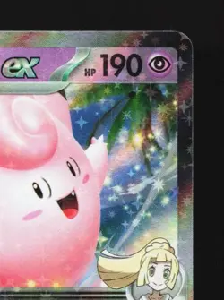 Lillie's Clefairy ex 033/100 NM Battle Partners Japanese Pokemon Card TCG - Image 5