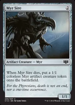 Myr Sire ~ Moderately Played Commander 2014 MTG Magic UltimateMTG Artifact Card - Image 1