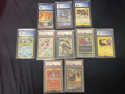 Lot Of Pokemon Graded Cards PSA And CGC - Image 1