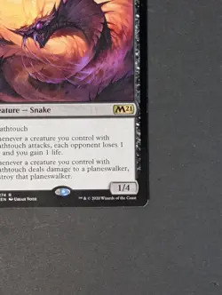 MTG Card - 1x Hooded Blightfang - Core Set 2021 - NM - Magic The Gathering #104 - Image 4