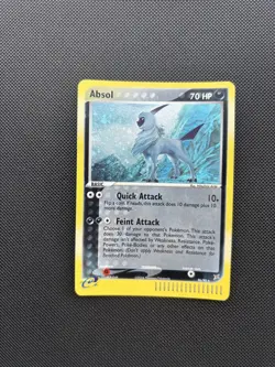 Pokemon Card Absol Secret Rare 96/95 Holo EX Team Magma vs Team Aqua - Image 1