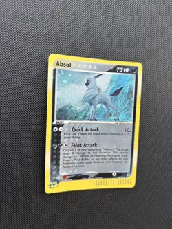 Pokemon Card Absol Secret Rare 96/95 Holo EX Team Magma vs Team Aqua - Image 3