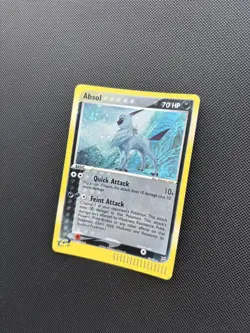 Pokemon Card Absol Secret Rare 96/95 Holo EX Team Magma vs Team Aqua - Image 4