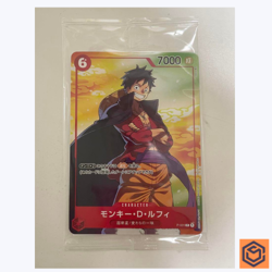 Monky D Luffy P-041 PROMO One Piece Card Game Japanese Seven Eleven NEW - Image 1