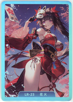 ?SPARKLE Goddess Story Anime Waifu Trading Card - NO DOUBT GETTING WET - LR-23 - Image 1