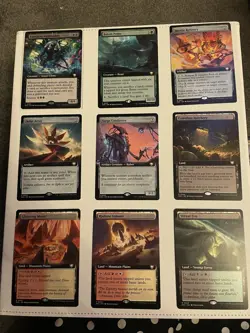 Magic The Gathering Edge Of Eternities EoC commander bundle. X9 cards non foil - Image 1